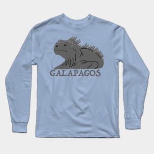 Galapagos Marine Iguana Long Sleeve T-Shirt
